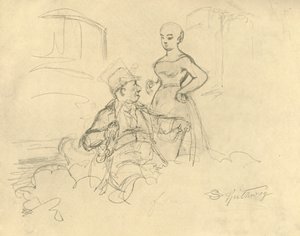 Was ist gefällig, Mitte bis Ende des 19. Jahrhunderts von Carl Spitzweg