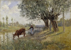 Landschaft bei Grez-sur-Loing