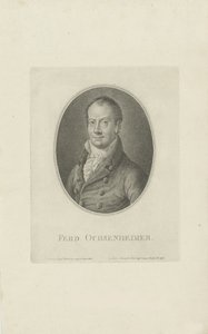 Porträt von Ferdinand Ochsenheimer 1767-1822, 1807