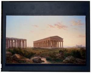Paestum von Carl Wilhelm Goetzloff