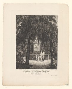 Denkmal für Salomon Gessner bei Zürich