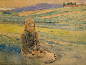 Sommerabend von Carl Wilhelm Wilhelmson