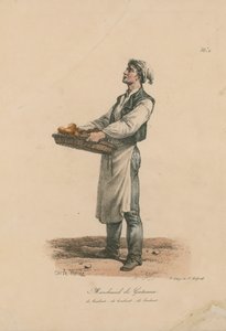 Kuchenverkäufer von Carle Vernet