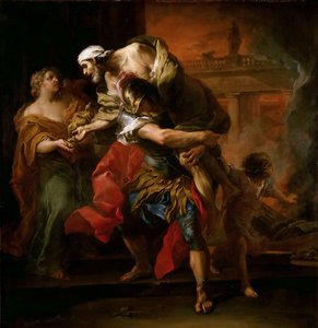 Aeneas trägt Anchises