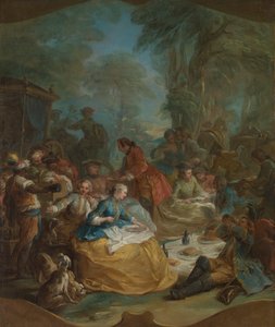 Rast der Jagd, ca. 1737
