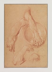 Studien eines Arms von Carle van Loo
