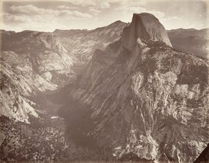 Südkuppel, 6.000 Fuß von Carleton E. Watkins.