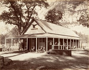 Kosmopolitischer Salon, ca. 1872, gedruckt ca. 1876