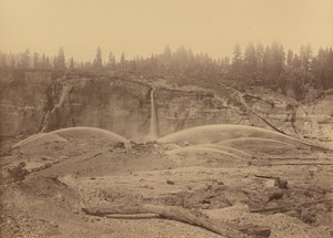 Malakoff Diggins, North Bloomfield, Nevada County von Carleton Emmons Watkins