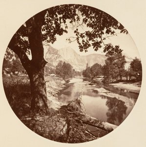 Yosemite-Nationalpark, Kalifornien, ca. 1878 von Carleton Emmons Watkins