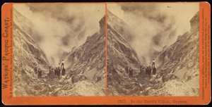 Im Teufelskanon, Geysire von Carleton Watkins