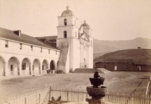 [Mission, Santa Barbara] von Carleton Watkins