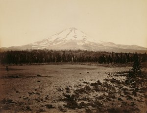 Mt. Shasta von Norden. Kalifornien / [Mount Shasta, Nord] von Carleton Watkins