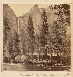 Pohono, oder der Brautschleier, 900 Fuß von Carleton Watkins