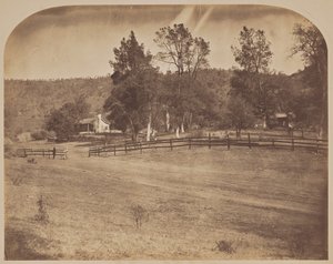 [Residenz von J.C. Fremont - Bear Valley] von Carleton Watkins