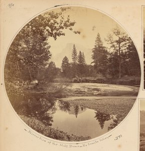 Tasayac, der Half Dome, 5.000 Fuß, Yosemite-Tal, Mariposa County, Kalifornien von Carleton Watkins