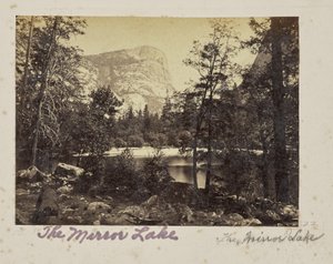 Der See, Yosemite-Tal, Mariposa County, Kalifornien (Nr. 1028) von Carleton Watkins