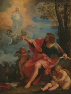 Johannes der Evangelist auf Patmos