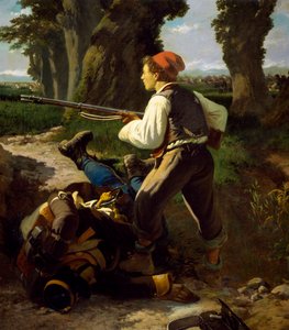 Pasquale Cova in der Schlacht von Varese, 26. Mai 1859