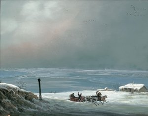 Umgebung von Odessa im Winter, 1841
