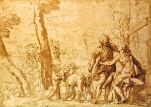 Das Treffen, um 1590