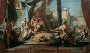 Die Großmut des Scipio von Carlo Carlone