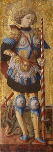 Heiliger Georg, 1472 von Carlo Crivelli