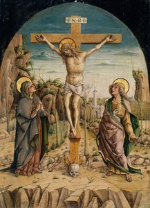 Die Kreuzigung von Carlo Crivelli