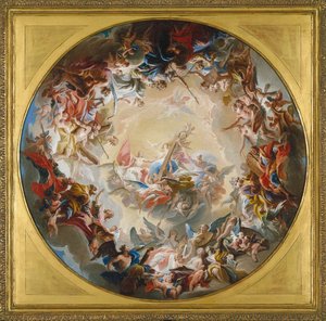 Verherrlichung des Kreuzes von Carlo Innocenzo Carlone