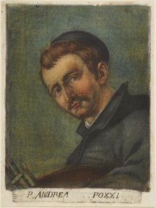 Porträt von Andrea Pozzi von Carlo Lasinio