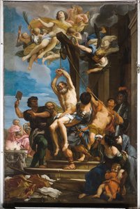 Martyrium des Heiligen Blasius, ca. 1680 (Öl auf Leinwand) von Carlo Maratta