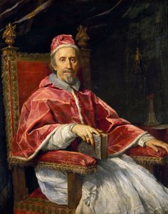 Porträt von Papst Clemens IX. 1600-1669, 1669 von Carlo Maratta