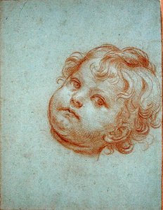Kopf eines Engels von Carlo Maratta or Maratti