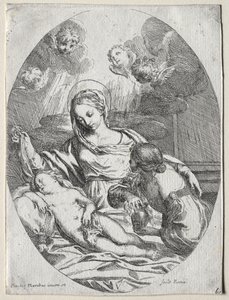 Madonna und Kind mit der Magdalena