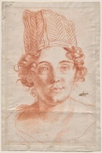 Porträt von Francesca Gommi, Ehefrau von Carlo Maratti