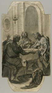 Abendmahl in Emmaus von Carlo Maratti