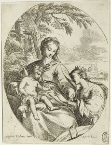 Die mystische Hochzeit der Heiligen Katharina