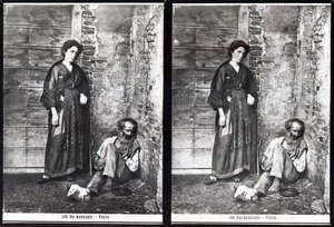 Zwei Bettler, Venedig