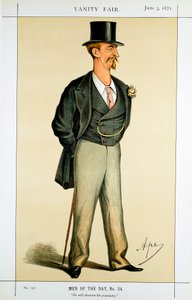 Eyre Massey Shaw, britischer Feuerwehrmann, 1871 von Carlo Pellegrini