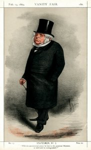 John Bright, britischer Radikaler und liberaler Politiker, 1869