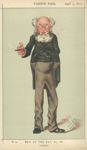 Mr. Anthony Trollope, ein Romanautor, 5. April 1873, Vanity Fair Karikatur