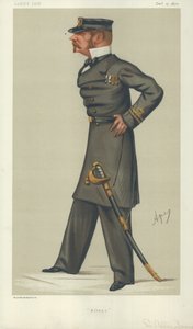 Sir Allen Young, Alleno, 15. Dezember 1877, Vanity Fair Karikatur von Carlo Pellegrini