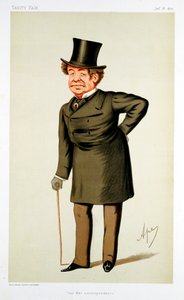 William Howard Russell, irisch-britischer Journalist, 1875 von Carlo Pellegrini