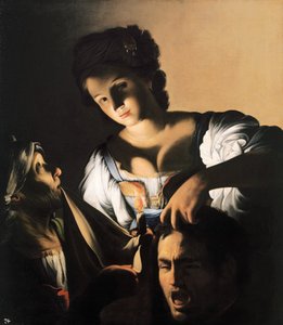 Judith mit dem Kopf des Holofernes, ca. 1610-1615 von Carlo Saraceni