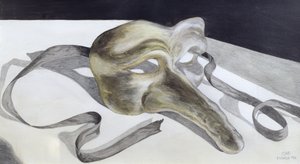 Karnevalsmaske II von Carolyn Hubbard Ford