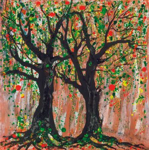 Granatapfelbaum, 2012 von Carolyn Mary Kleefeld