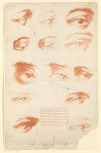 Dreizehn Studien von Augen von Carré