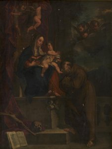 Maria, Jesus und St. Franziskus