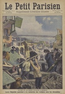 Das Erdbeben von Messina 1908, Italien von Carrey