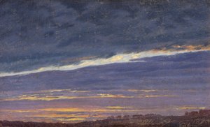 Abendlicher Wolkenhimmel